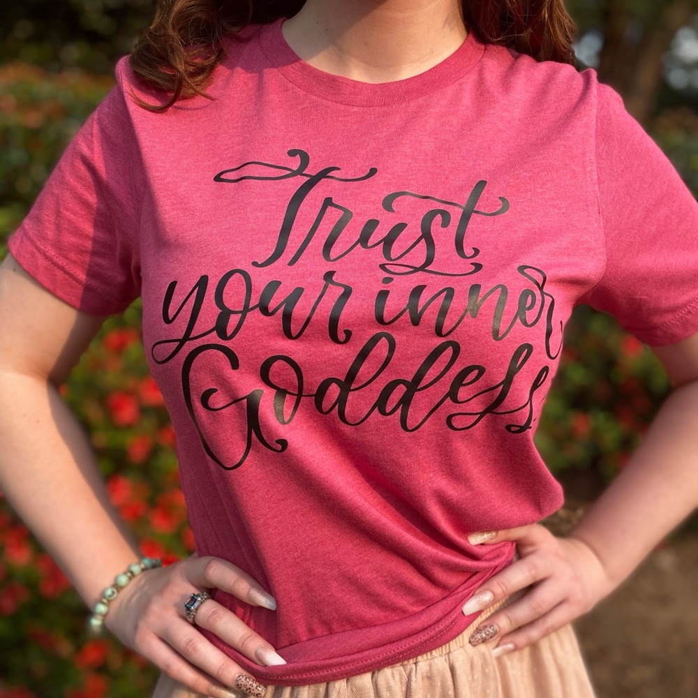 BELLA CANVAS Trust Your Inner Goddess Tshirt
